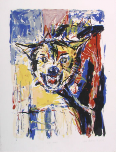 serigraphie Ede-Wolf-1 1995 76x56