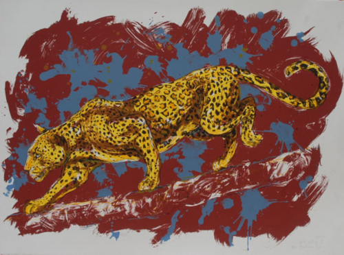 serigraphie wild-walking-2 2011 70x90