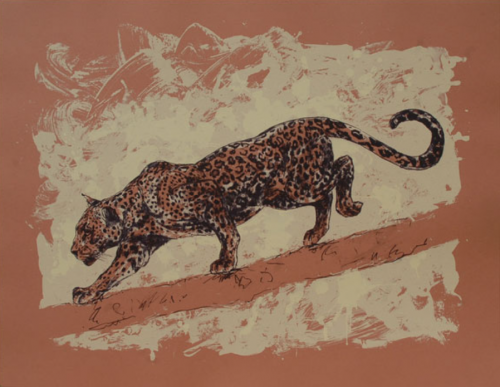 serigraphie wild-walking-3 2011 70x90