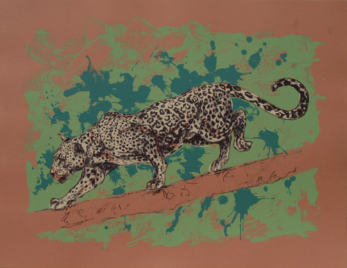 serigraphie wild-walking-5 2011 70x90